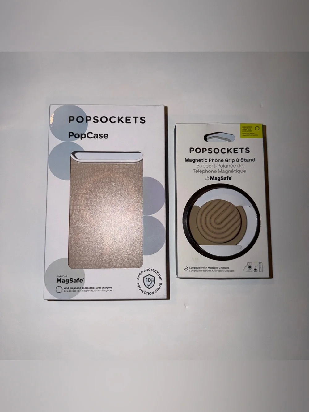 PopSockets phone grip and MagSafe Case
